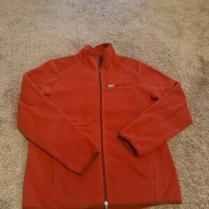 Figs On Shift Fleece Jacket Auburn Size Medium